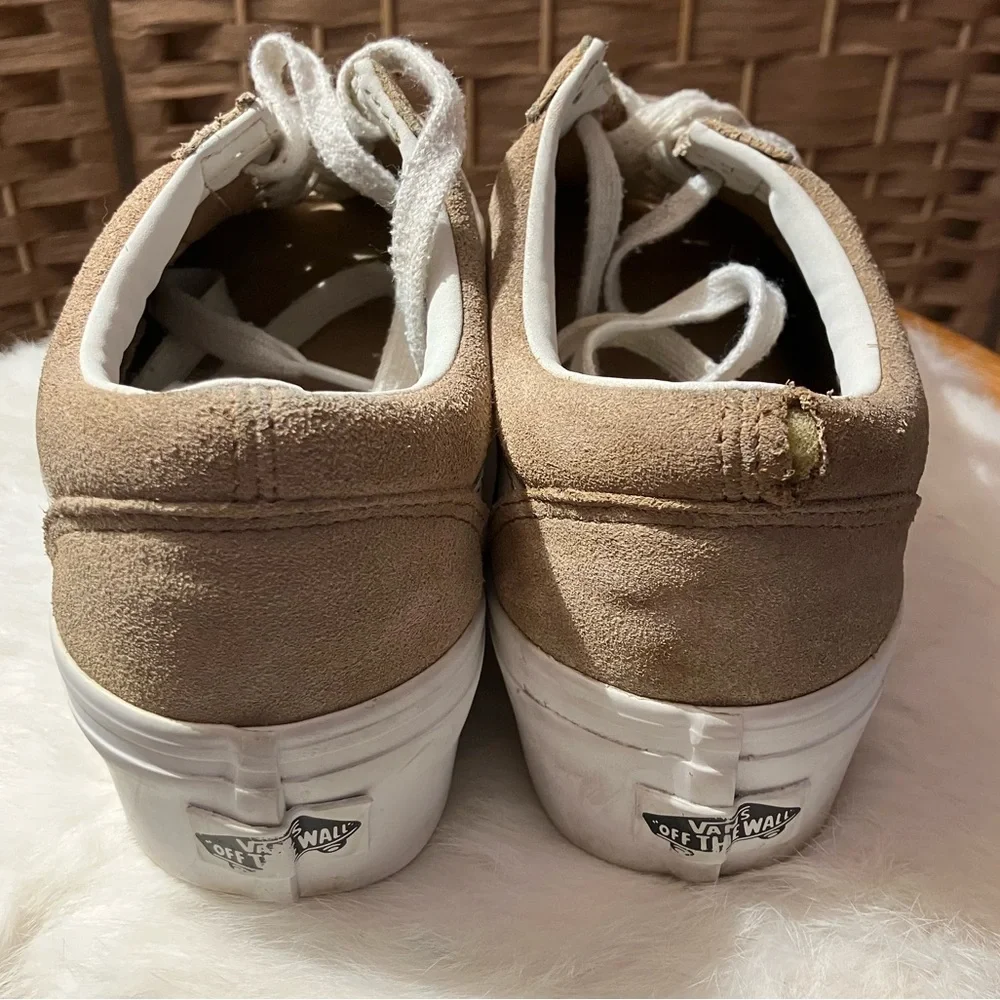 Platform Old Skool Tan Vans